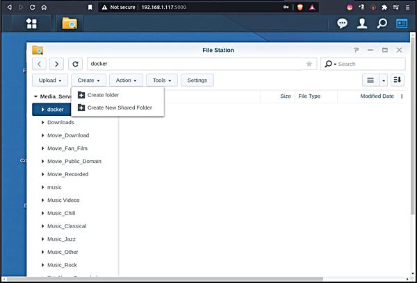 Synology File Browser