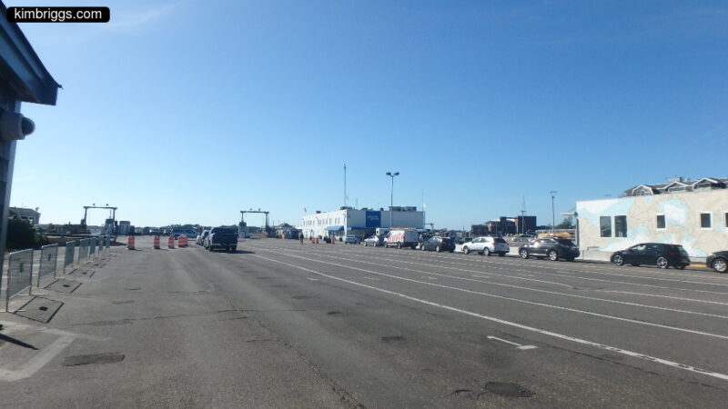 Woods Hole ferry dock.