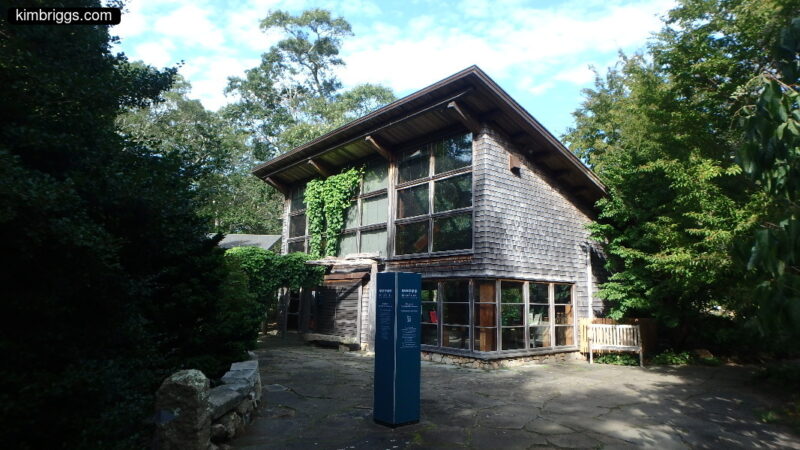 Poly Hill Arboretum visitor center.