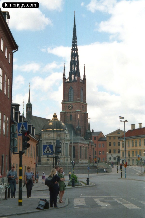 Riddarholmskyrkan church in Stockholm, Sweden.
