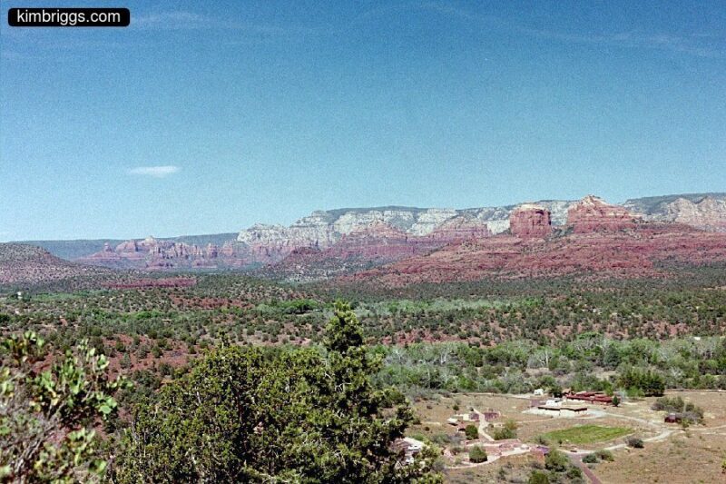 Red Rock Park expansive view.