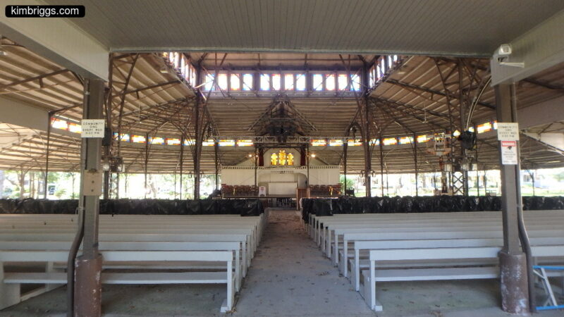 Camp Meeting Tabernacle Martha's Vineyard interior