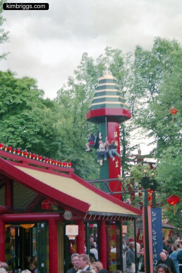 Tivoli Gardens children's ride.