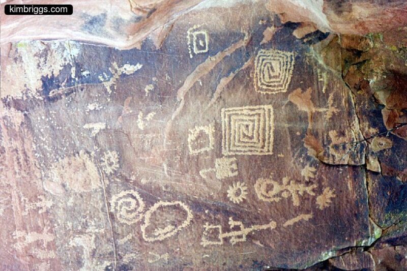 Arizona petroglyphs.