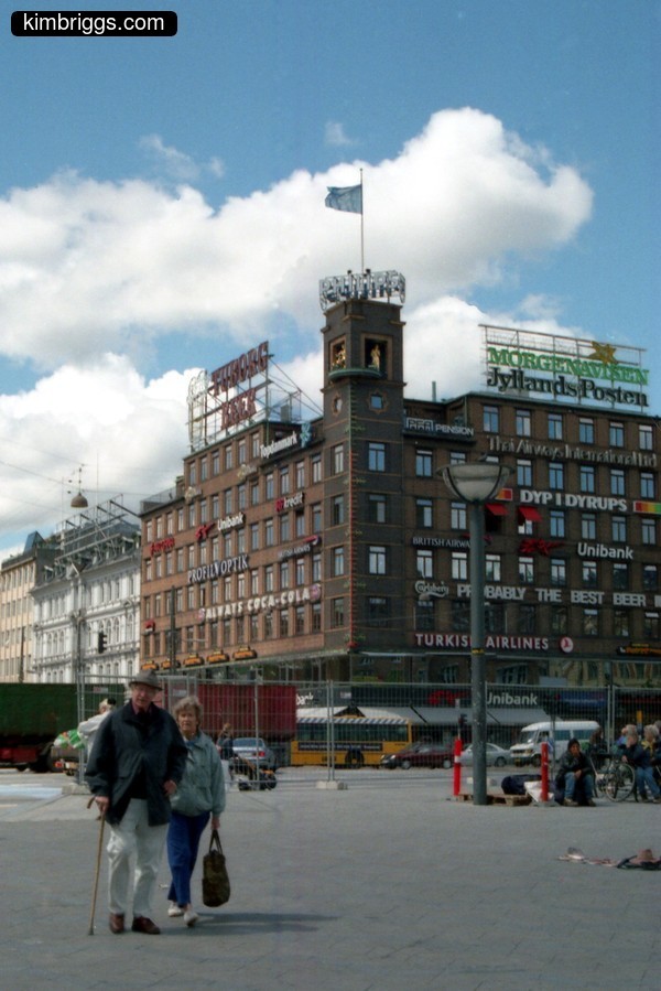 City corner Copenhagen.