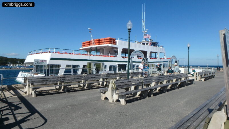 Martha's Vineyard pedestrian ferry.