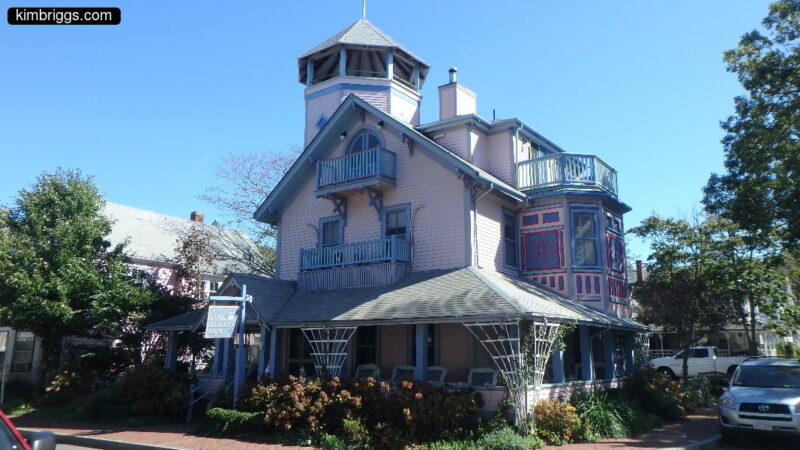Oak Bluffs Inn Victorian building.