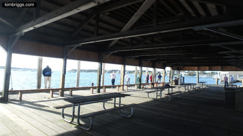 Pavilion on the water in Edgartown