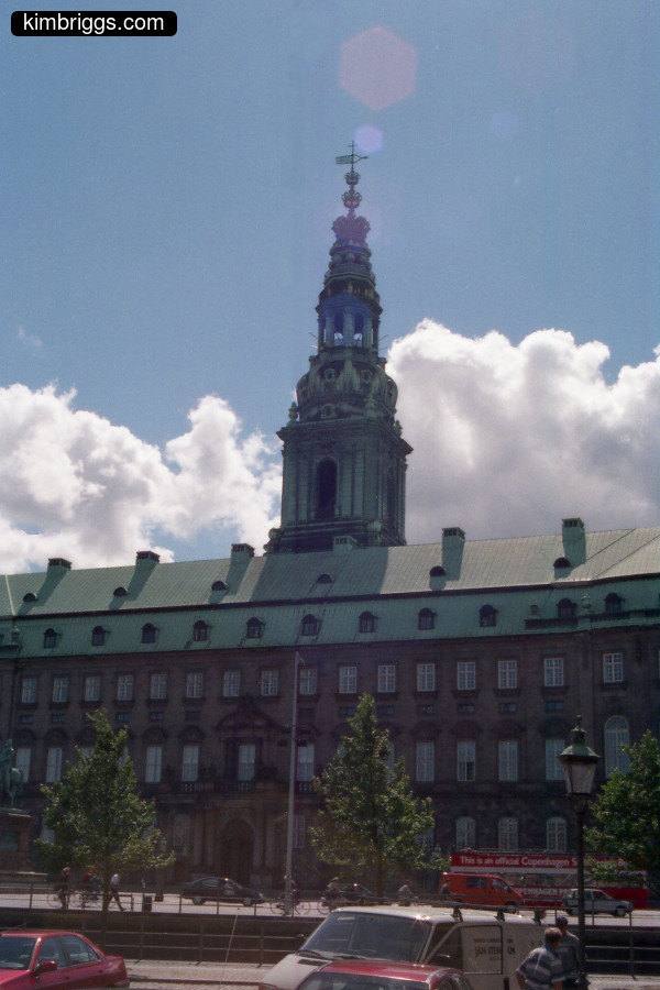 Christianborg Palace Copenhagen Denmark.