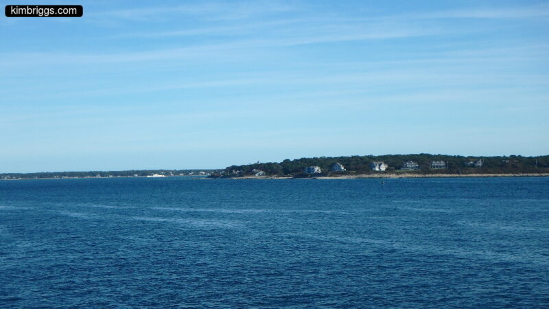 New England shoreline.