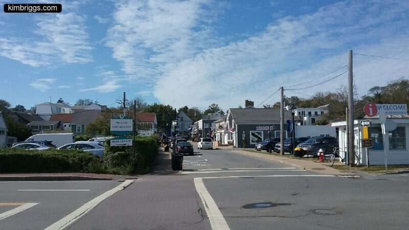 Vineyard Haven street intersection.