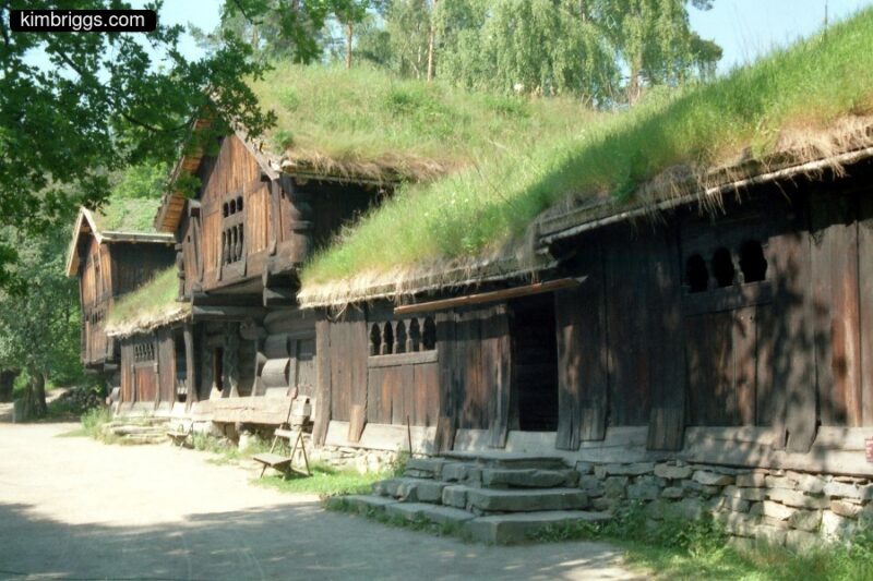 Norwegian folk museum in nearby Bygdow