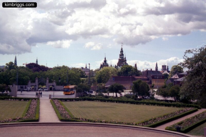 National Gallery grounds in Copenhagen.