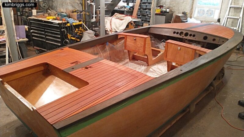 18 wooden boat homemade