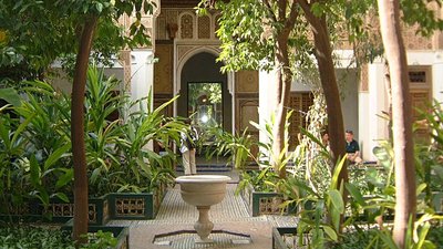 bahia palace morocco 400