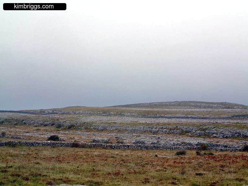 Ireland landscape of The Burren.