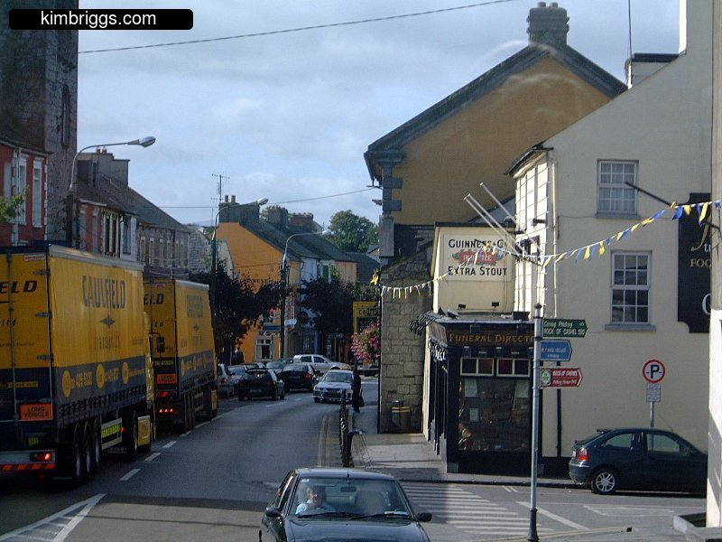 Downtown Cashel Ireland.