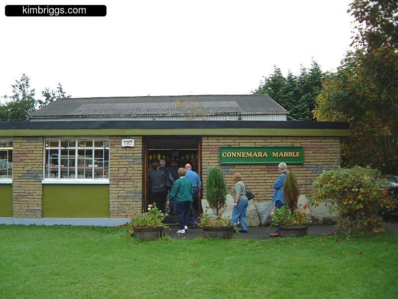 Connemara Marble shop.