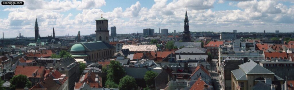 copenhagen spiral tower panoramic