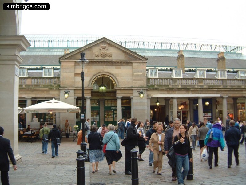 Covent Gardens exterior.