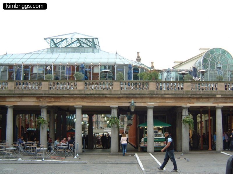 Covent Gardens clear roof.
