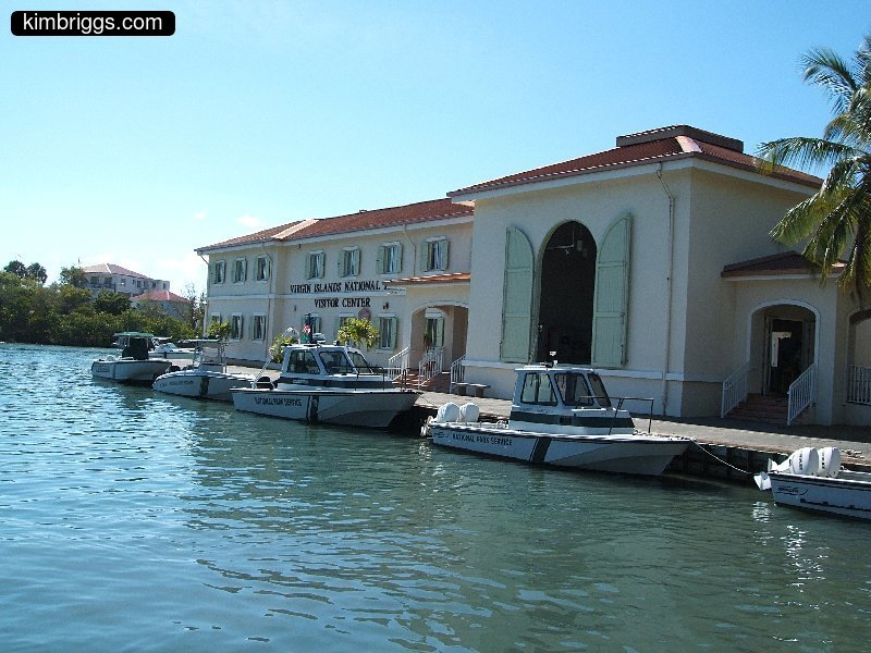 Visitors Center in St. John USVI.