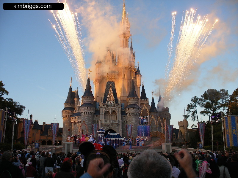 Disney World Magic Kingdom Fireworks.