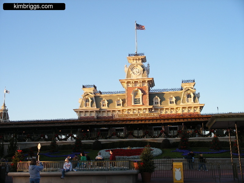 Disney World Main Street building.