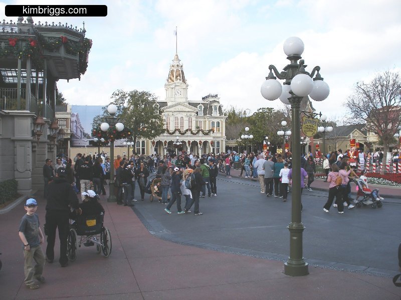 Main Street USA at Disney World.