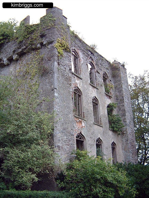 Dunloe Castle ruins.