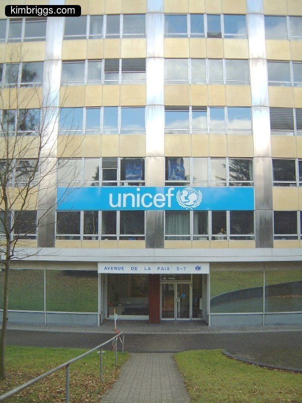 UNICEF building in Geneva.