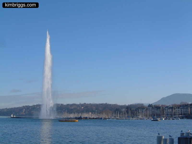 Jet d'eau in lake Geneva.