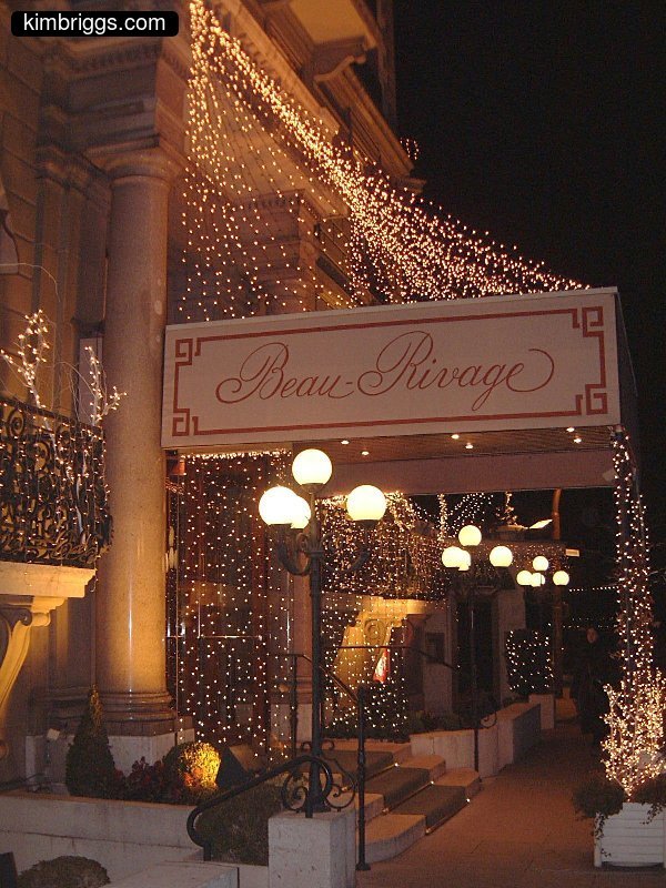Geneva Beau Rivage Hotel.