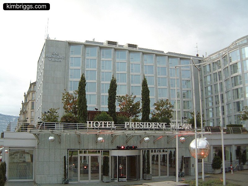Geneva Hotel President Wilson.