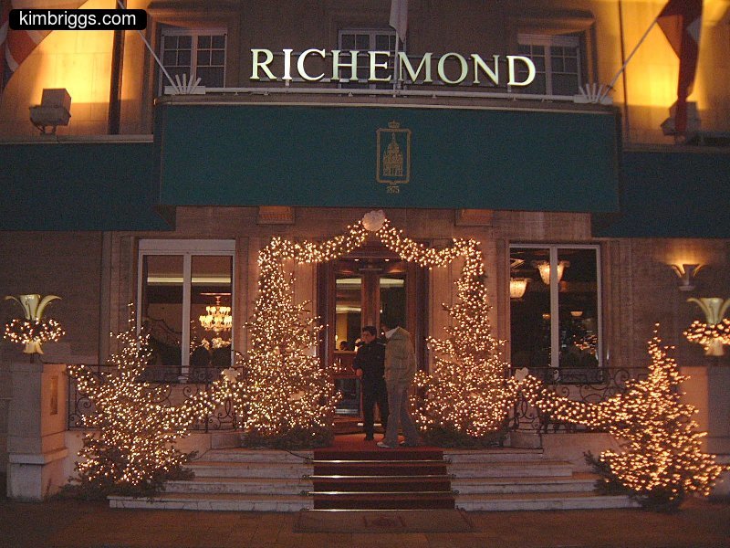 Richemond Hotel, Geneva Switzerland.
