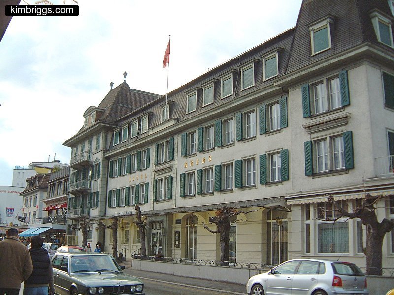 Hotel Krebs, Interlaken.
