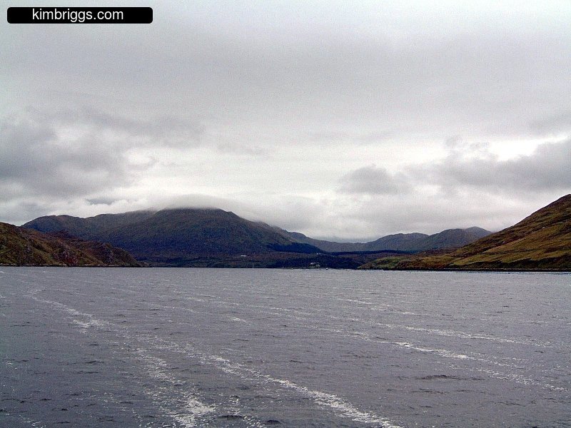 Killary Fjord in Ireland.