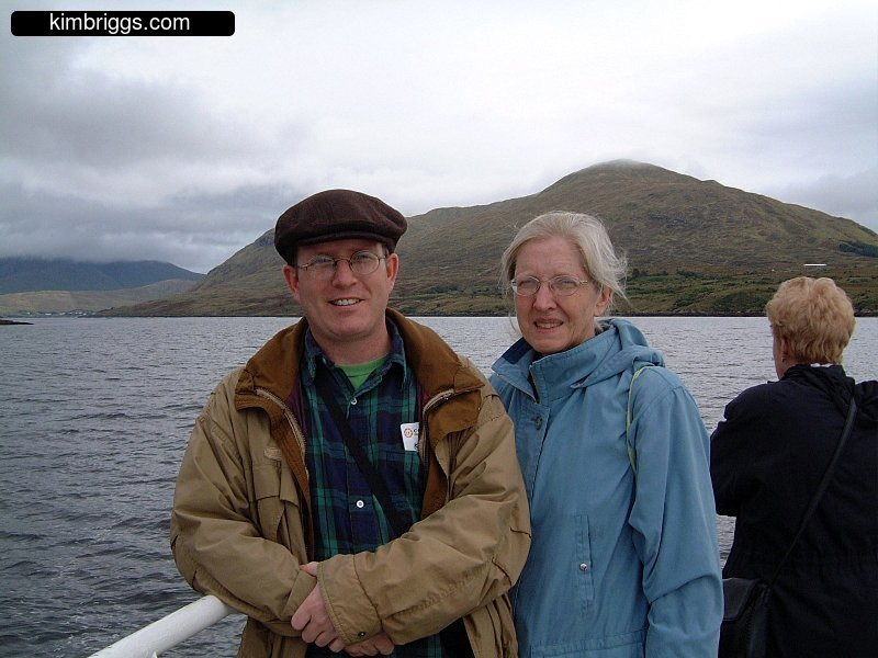 People posing on a tour boat.