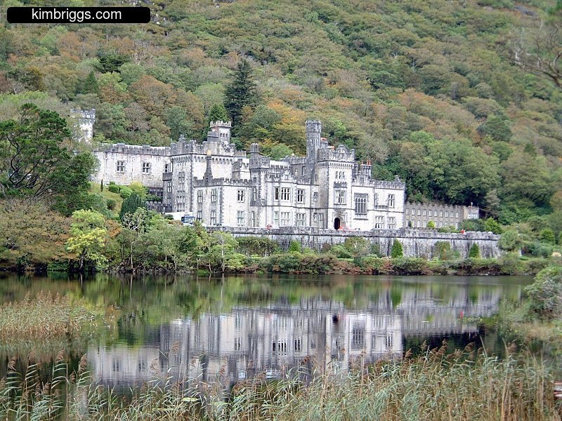 Kylemore Abbey in Ireland.