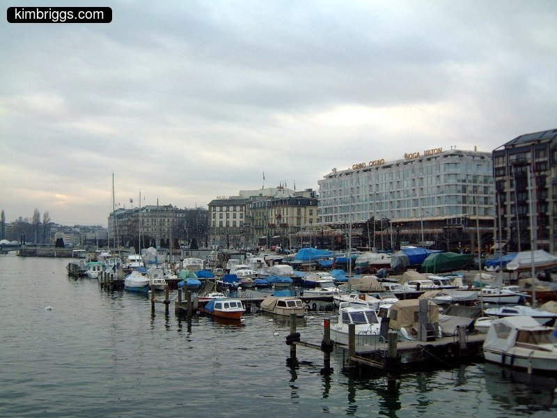 Marina near downtown Geneva.