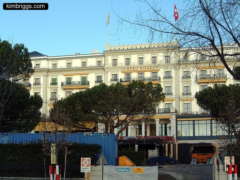 Beau Rivage Hotel Lausanne.
