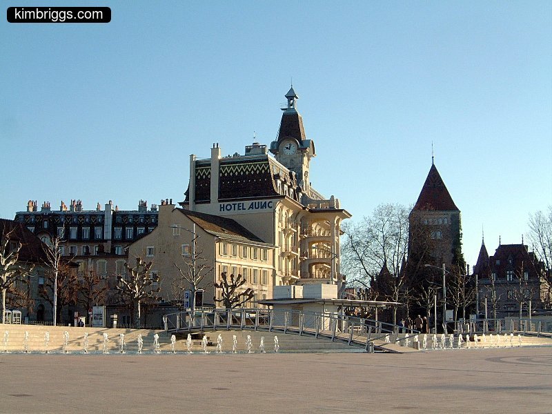 Hotel Au Lac in Lausanne.