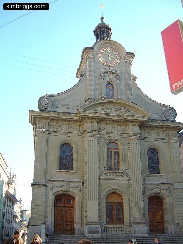 Elaborate old-world European building.