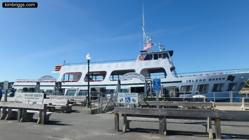 Martha's Vineyard pedestrian ferry.