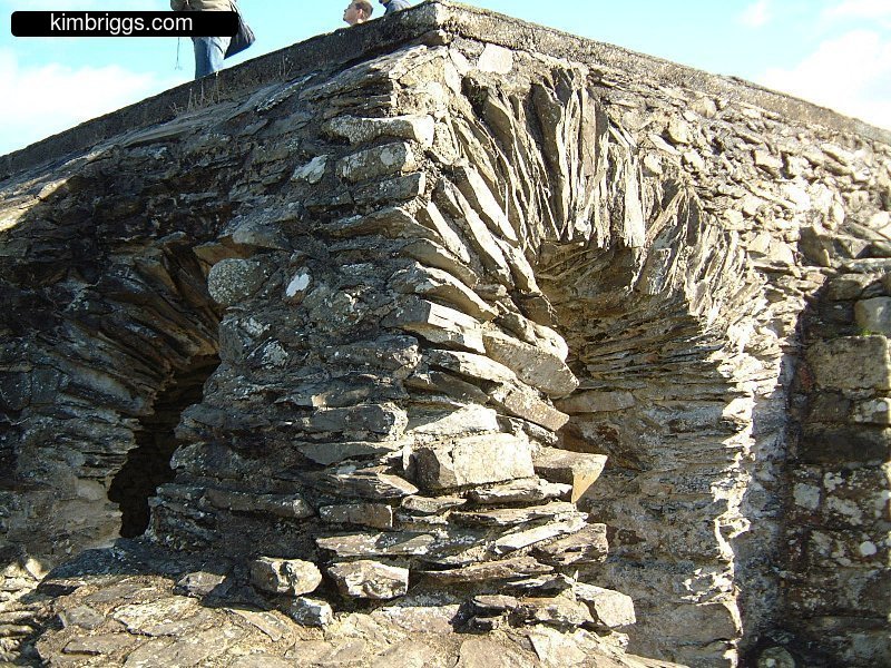 Primitive stone arch