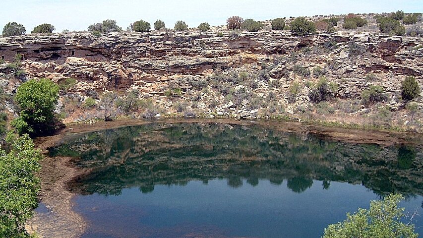 montezumas well arizona 850