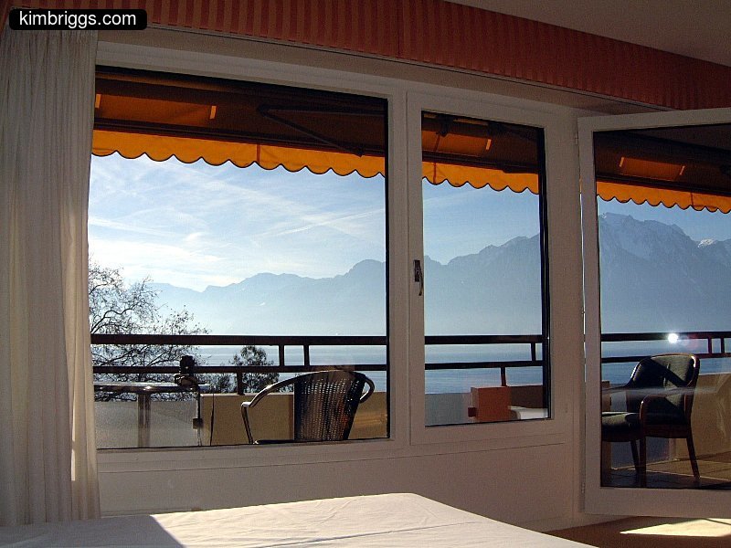 View from Montreux Royal Plaza Hotel.
