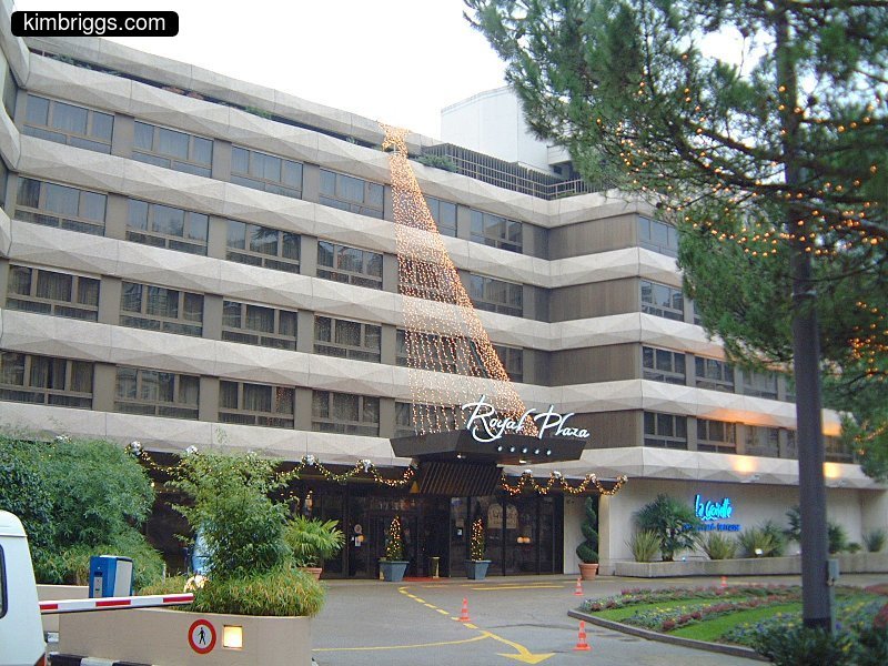 Montreux Royal Plaza Hotel entrance.