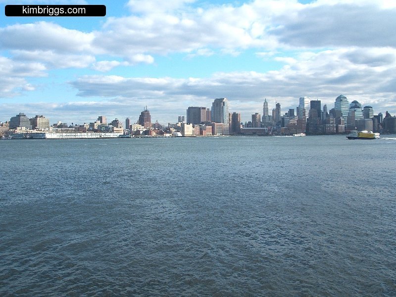Manhattan skyline from New Jersey.
