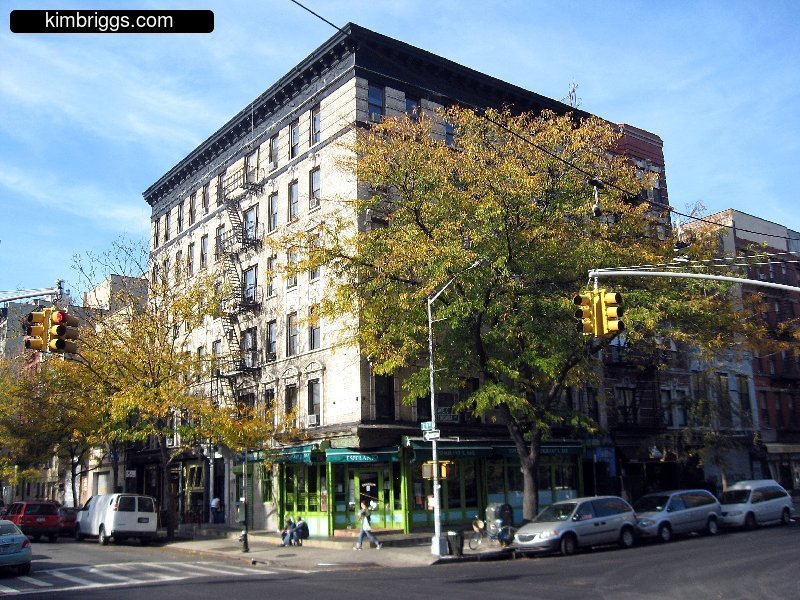 Downtown New York City apartment building.